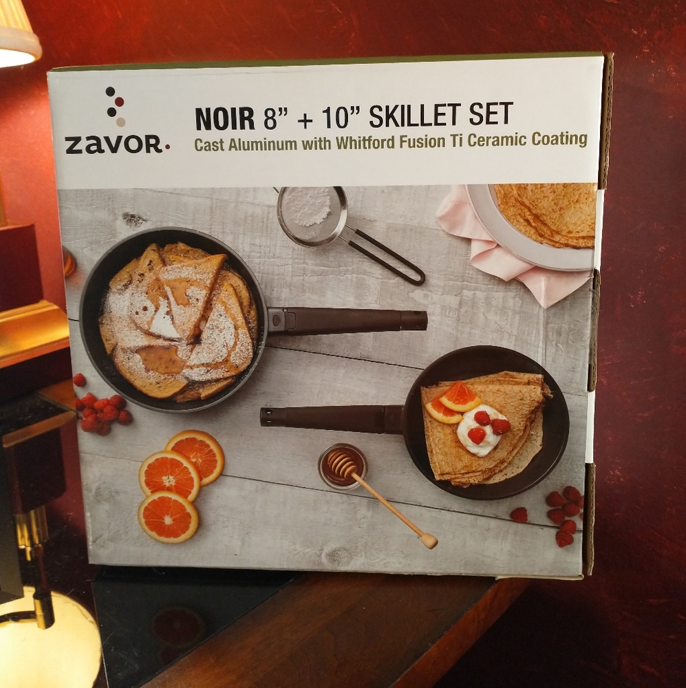 Zavor - Noir 8" x 10" Skillet Set - NIB